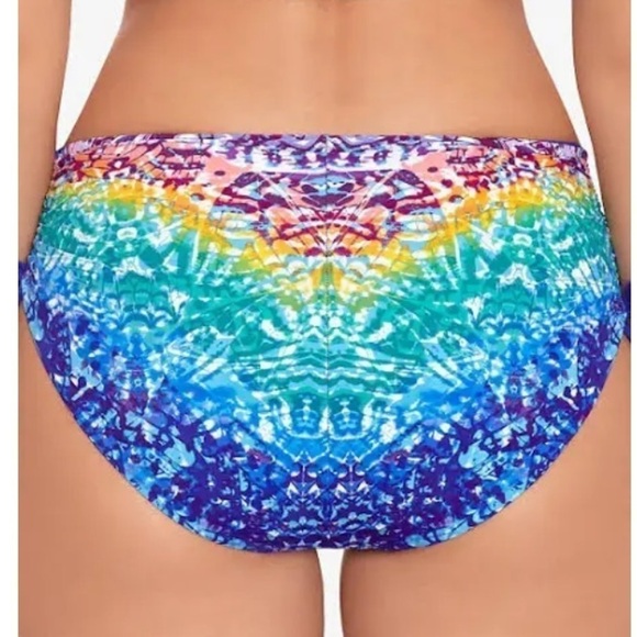 Skinnydip Skinny Dippers Rainbow Alice Transformer Reversible Swim Bottom M NEW - Picture 16 of 16